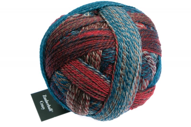 SCHOPPEL Zauberball Crazy Schurwolle 100g/420m Farbverlaufsgarn Socken
