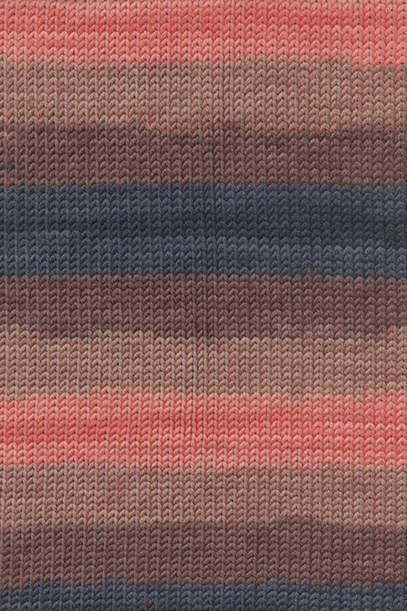 Lang Yarns Merino +Color reine Schurwolle 100g/180m (Merino extrafine - mulesing free), Superwash Ganzjahresgarn Worsted