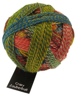 SCHOPPEL Zauberball Crazy Schurwolle 100g/420m Farbverlaufsgarn Socken