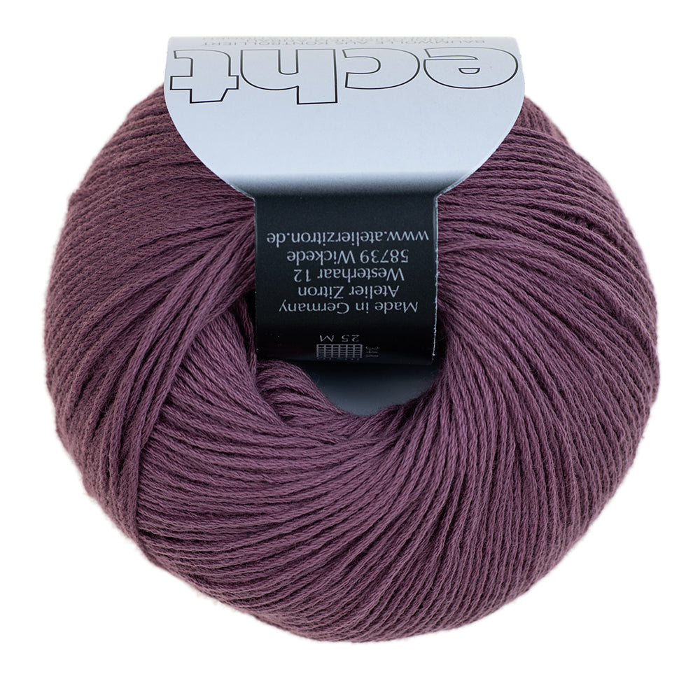 Atelier Zitron ECHT LL 50g/140m reine Baumwolle NS 3 - 3,5 mm weich Babykleidung