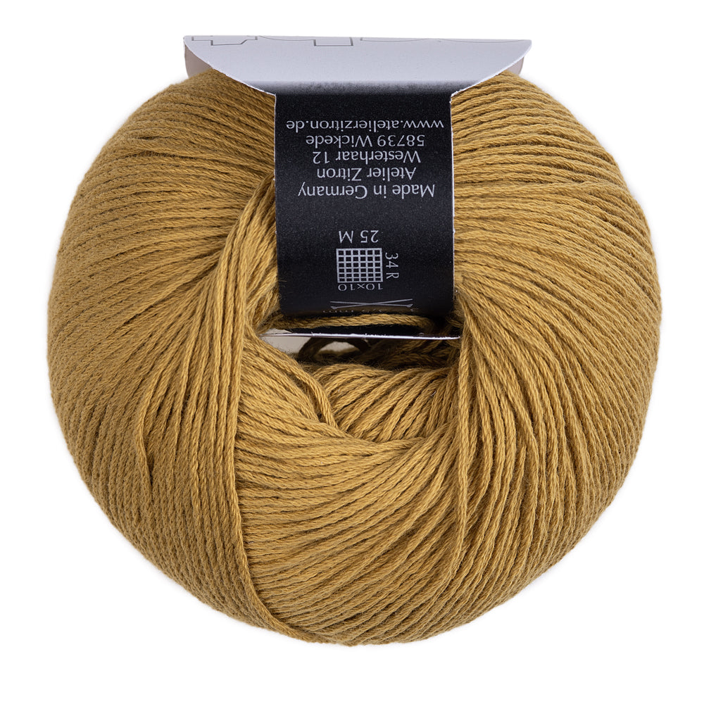 Atelier Zitron ECHT LL 50g/140m reine Baumwolle NS 3 - 3,5 mm weich Babykleidung