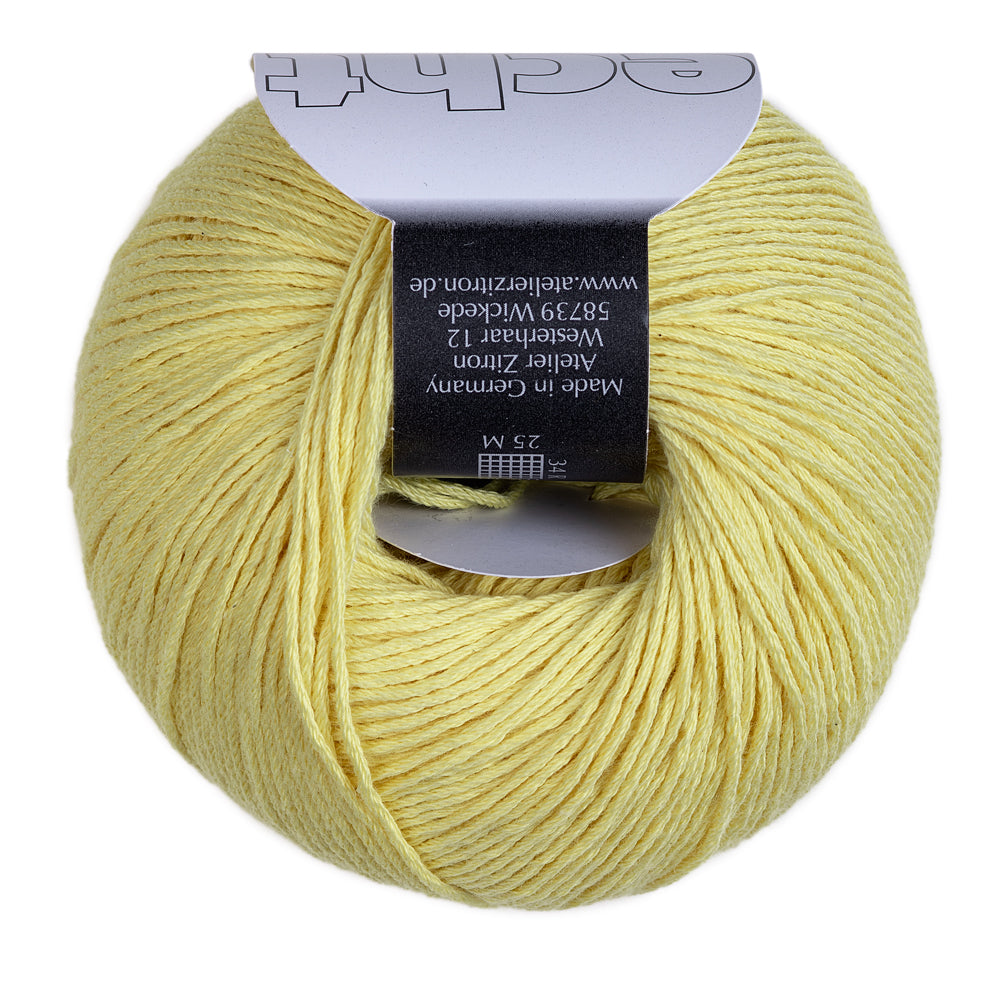 Atelier Zitron ECHT LL 50g/140m reine Baumwolle NS 3 - 3,5 mm weich Babykleidung