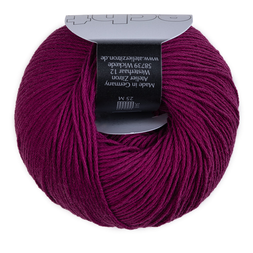 Atelier Zitron ECHT LL 50g/140m reine Baumwolle NS 3 - 3,5 mm weich Babykleidung