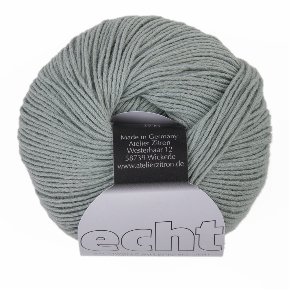 Atelier Zitron ECHT LL 50g/140m reine Baumwolle NS 3 - 3,5 mm weich Babykleidung