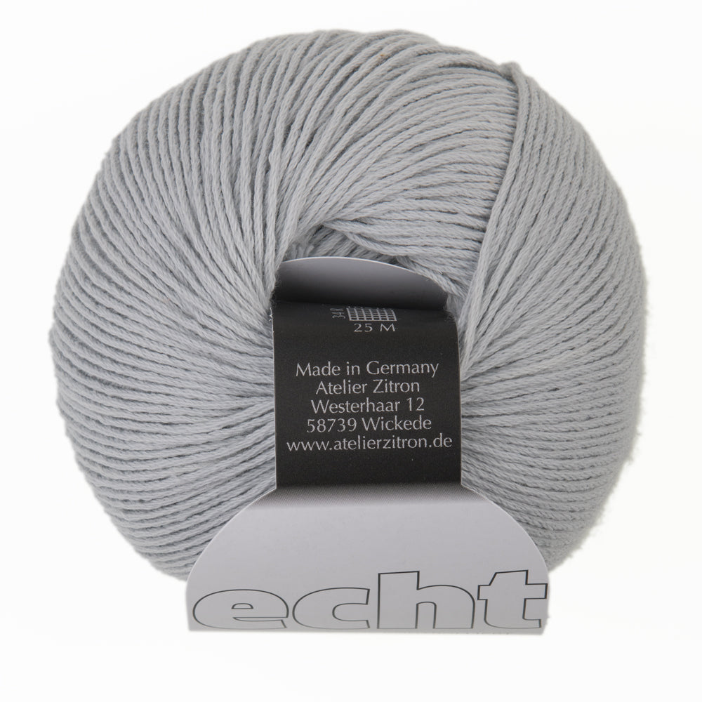 Atelier Zitron ECHT LL 50g/140m reine Baumwolle NS 3 - 3,5 mm weich Babykleidung