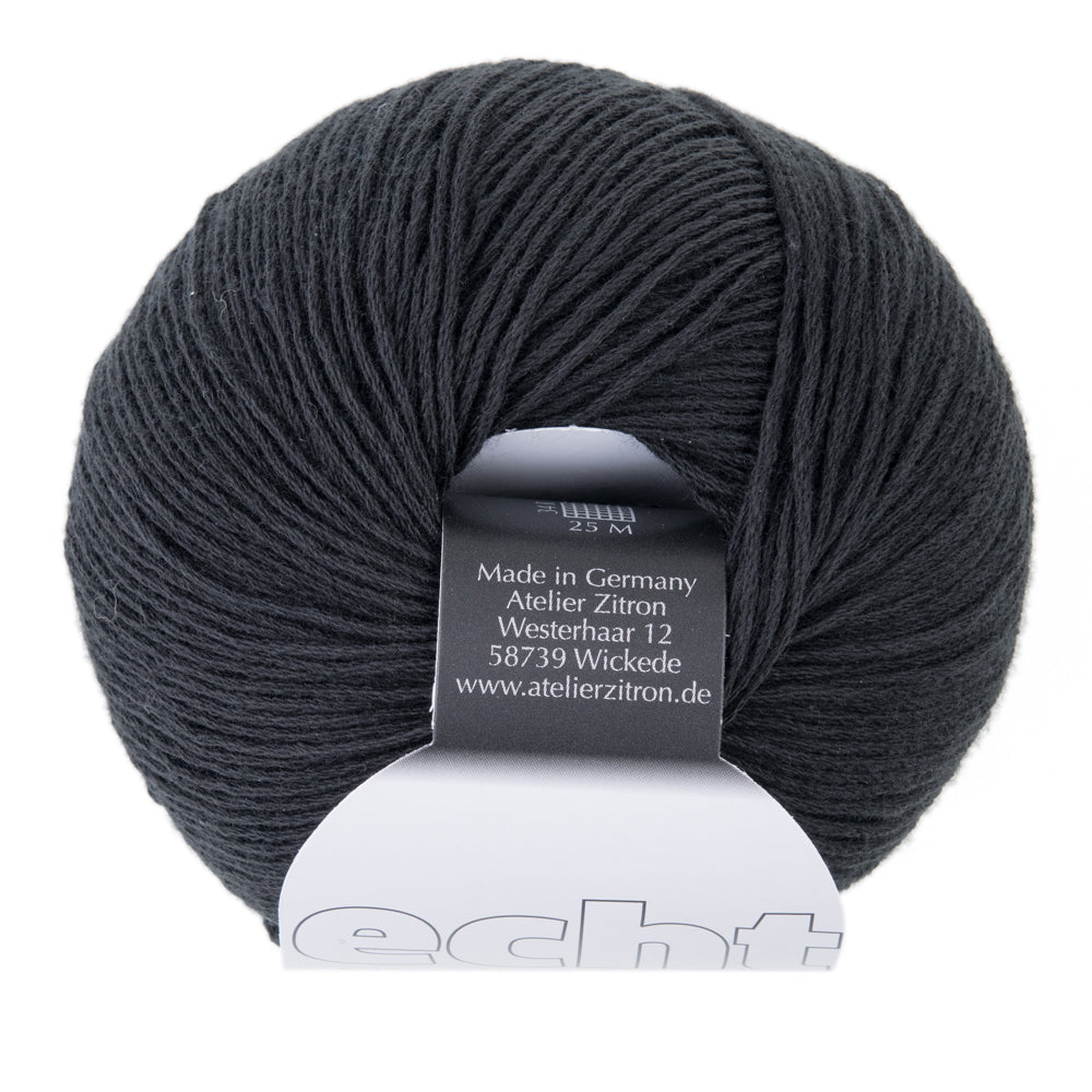 Atelier Zitron ECHT LL 50g/140m reine Baumwolle NS 3 - 3,5 mm weich Babykleidung