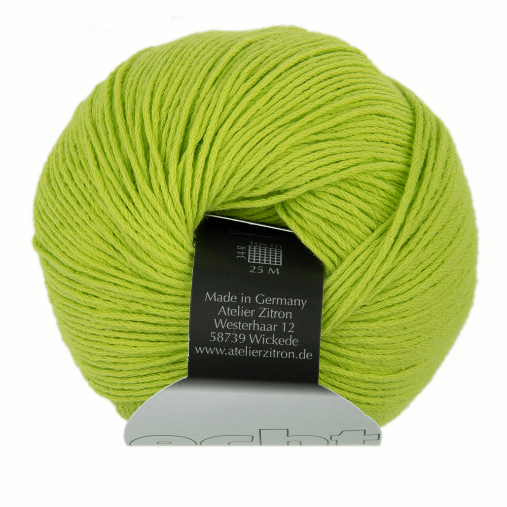 Atelier Zitron ECHT LL 50g/140m reine Baumwolle NS 3 - 3,5 mm weich Babykleidung