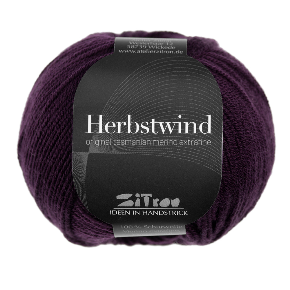 Atelier Zitron HERBSTWIND Merino extrafine 50g/165m edle tasmanische Schurwolle weich mulesingfrei