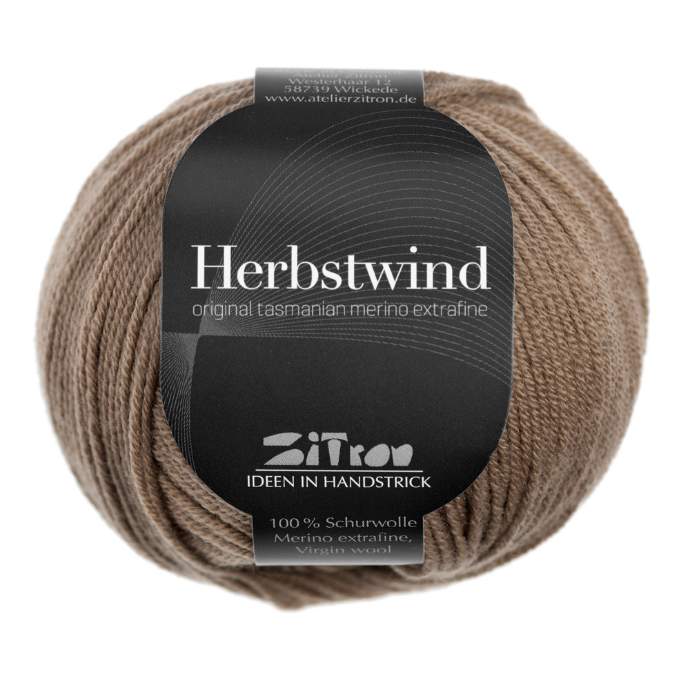Atelier Zitron HERBSTWIND Merino extrafine 50g/165m edle tasmanische Schurwolle weich mulesingfrei