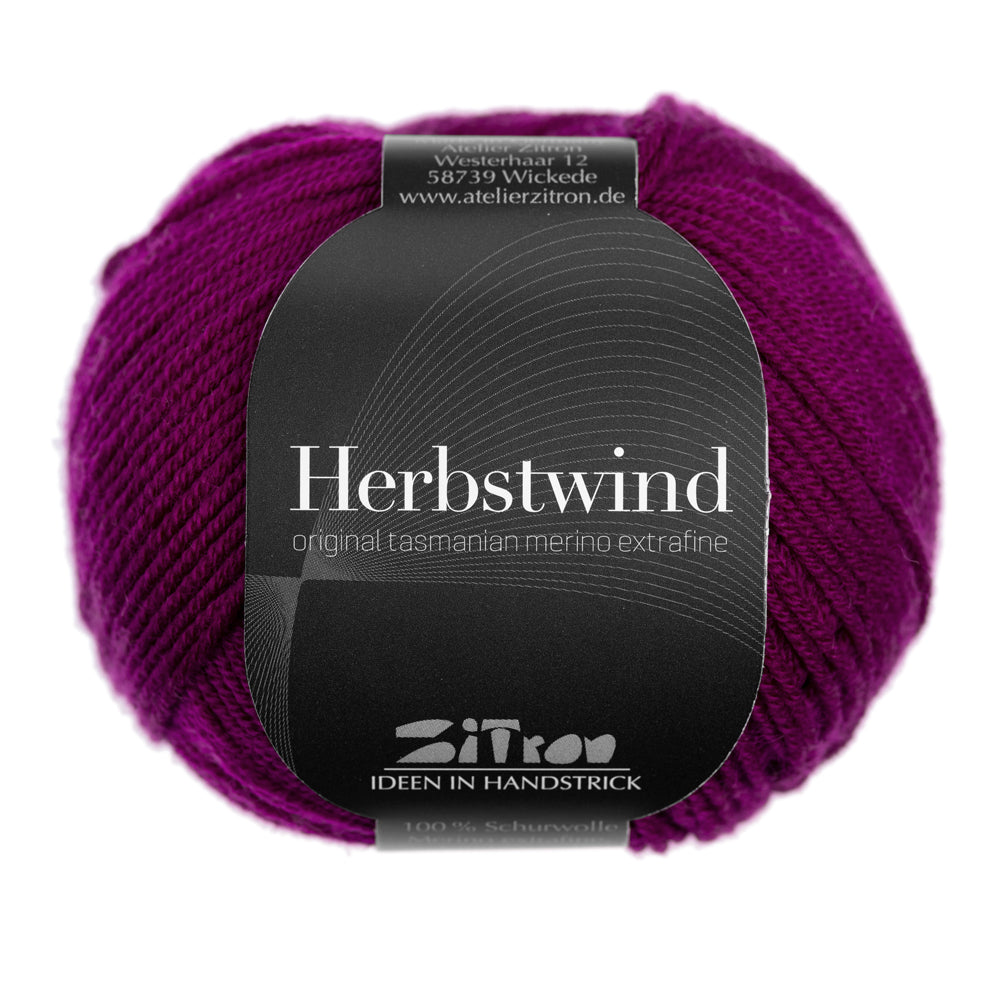 Atelier Zitron HERBSTWIND Merino extrafine 50g/165m edle tasmanische Schurwolle weich mulesingfrei