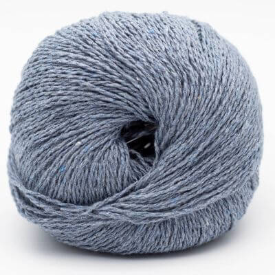 Krenke Soul Wool REBORN DENIM uni 50g/155m Baumwolle recycelte Fasern aus Jeans