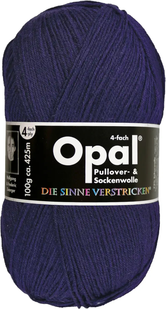 OPAL Sockenwolle 4-fach Uni 100g/425 viele Farben