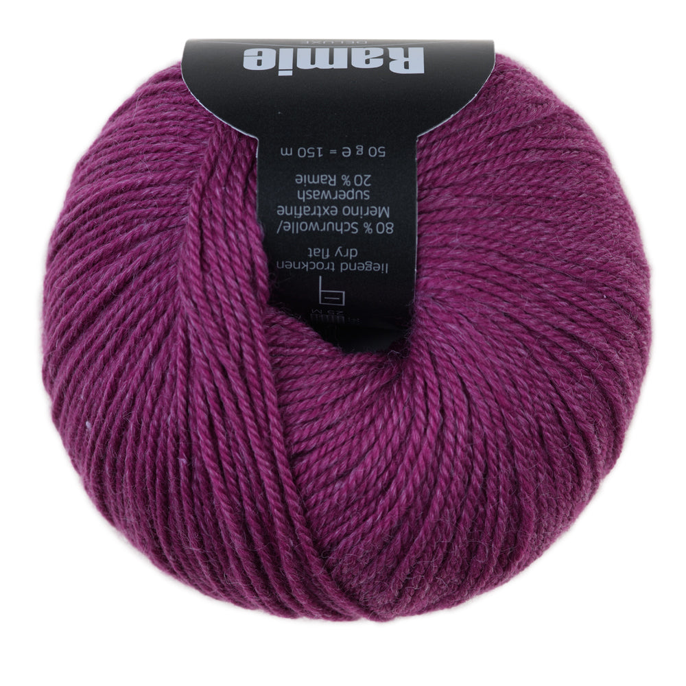 Atelier ZITRON Ramie deluxe Merino extrafine 50g/150m 19 Micron weich zart edel Fine