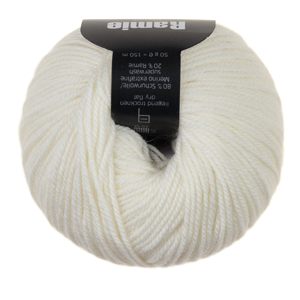 Atelier ZITRON Ramie deluxe Merino extrafine 50g/150m 19 Micron weich zart edel Fine