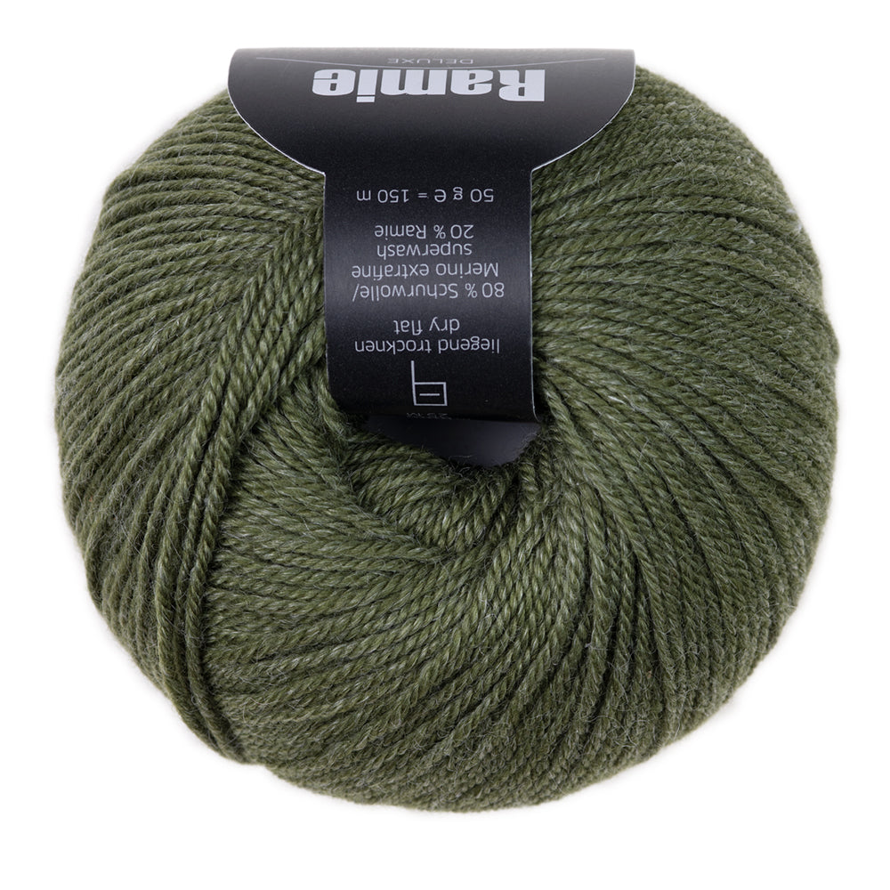 Atelier ZITRON Ramie deluxe Merino extrafine 50g/150m 19 Micron weich zart edel Fine