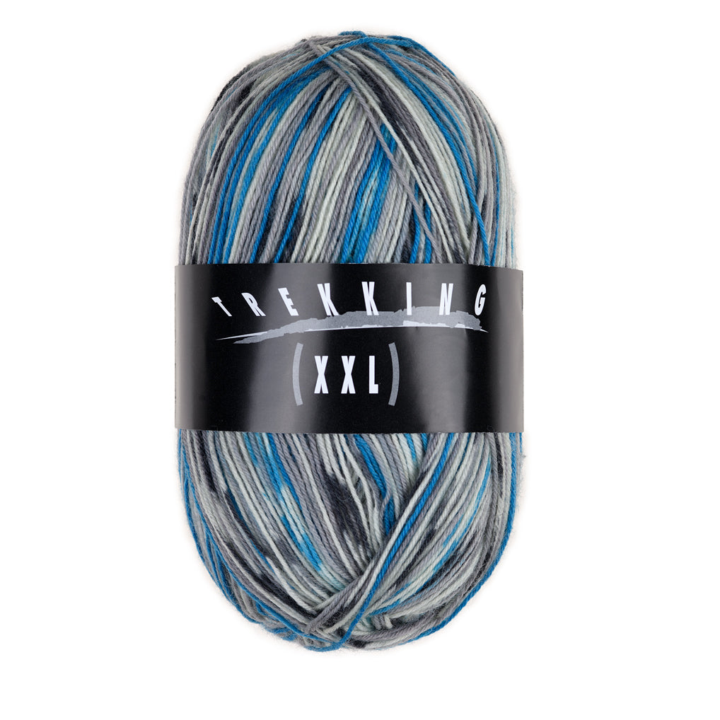 Atelier ZITRON Sockenwolle 100g/420 m Trekking 4 - fach Color XXL Schurwolle muselingfrei