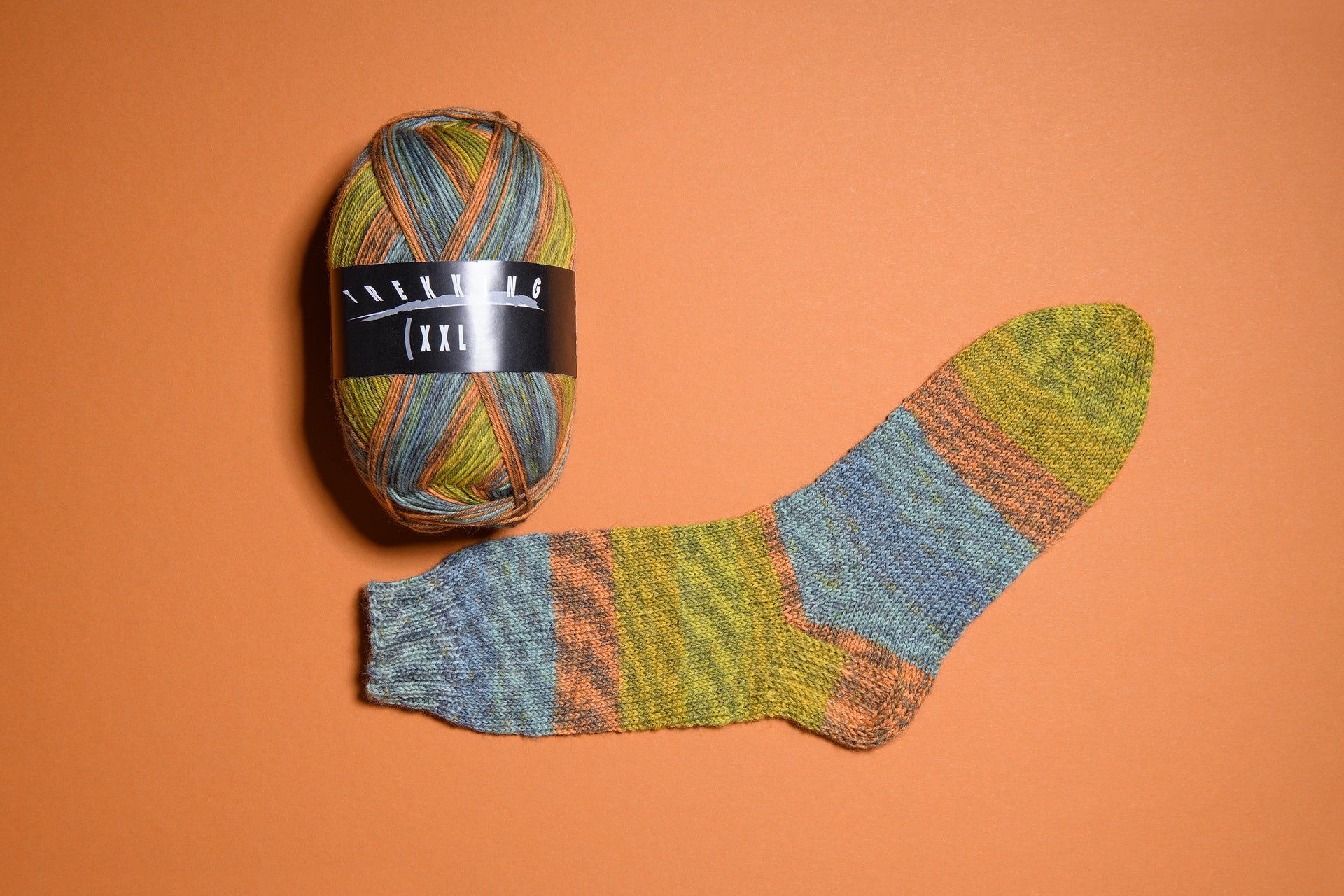 Atelier ZITRON Sockengarn 100g/420 m Trekking 4-fach Color XXL Schurwolle muselingfrei
