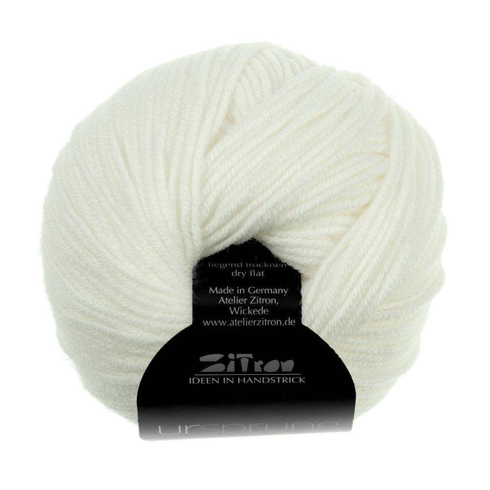 Atelier Zitron URSPRUNG 50g/100m reine tasmanische Schurwolle Merino extrafine mulesingfrei Aran