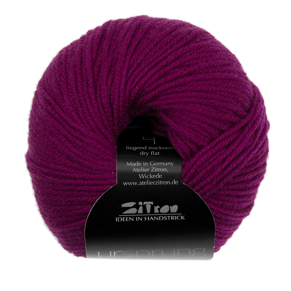 Atelier Zitron URSPRUNG 50g/100m reine tasmanische Schurwolle Merino extrafine mulesingfrei Aran