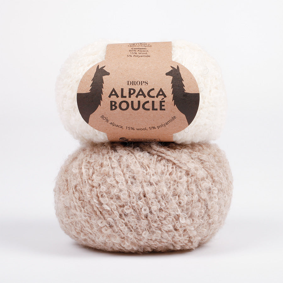 Drops - Alpaca Bouclé Uni/Mix