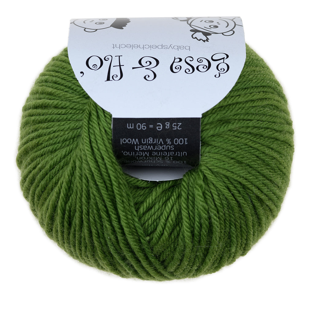 Atelier Zitron GESA und FLO LL 25g/ 90m Merino ultrafine 16 Micron Babywolle superweich