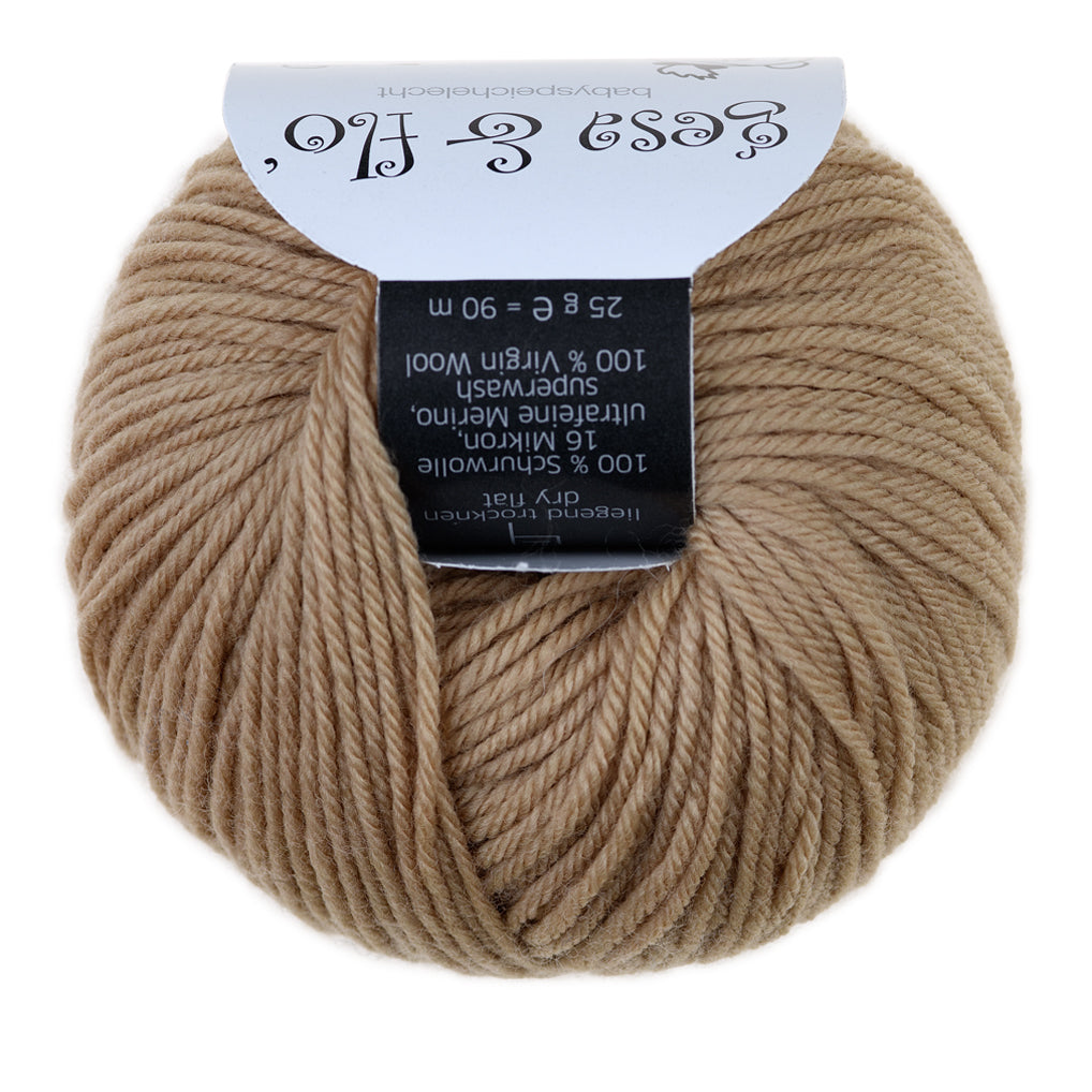 Atelier Zitron GESA und FLO LL 25g/ 90m Merino ultrafine 16 Micron Babywolle superweich