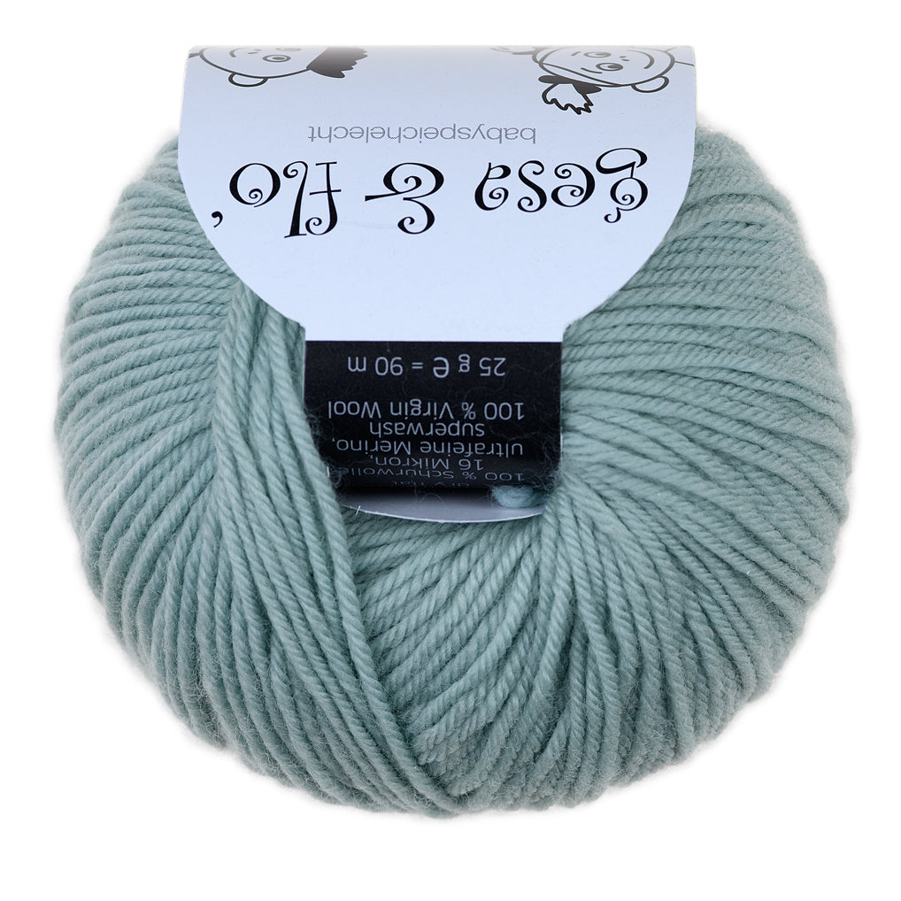 Atelier Zitron GESA und FLO LL 25g/ 90m Merino ultrafine 16 Micron Babywolle superweich