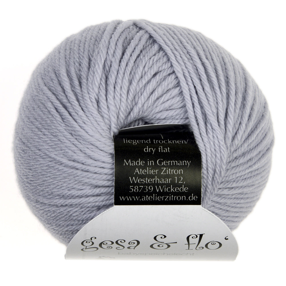 Atelier Zitron GESA und FLO LL 25g/ 90m Merino ultrafine 16 Micron Babywolle superweich