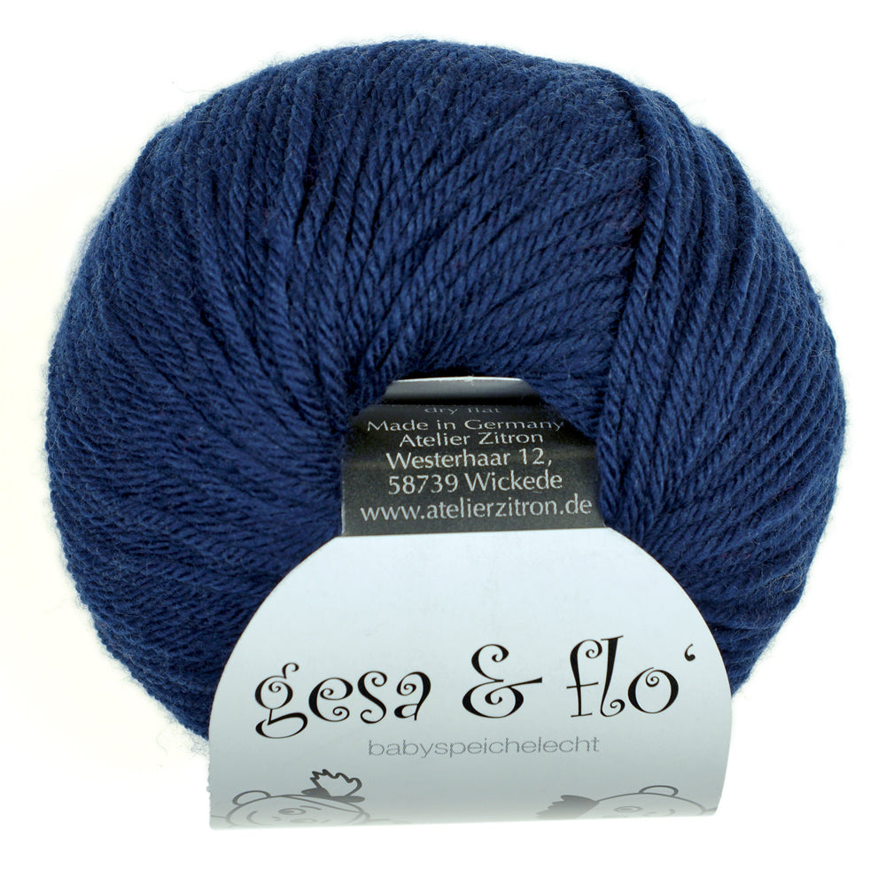 Atelier Zitron GESA und FLO LL 25g/ 90m Merino ultrafine 16 Micron Babywolle superweich