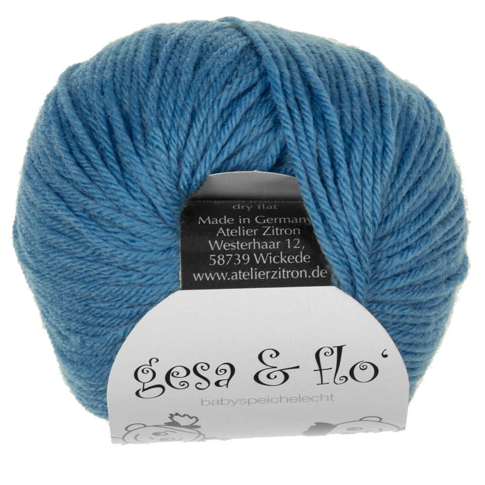 Atelier Zitron GESA und FLO LL 25g/ 90m Merino ultrafine 16 Micron Babywolle superweich