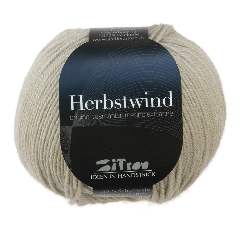 Atelier Zitron HERBSTWIND Merino extrafine 50g/165m edle tasmanische Schurwolle weich mulesingfrei
