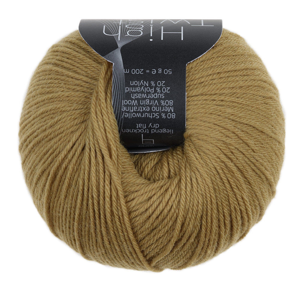 High Twist Atelier Zitron 50g/200m Merino extrafine Sockenwolle 4-fach