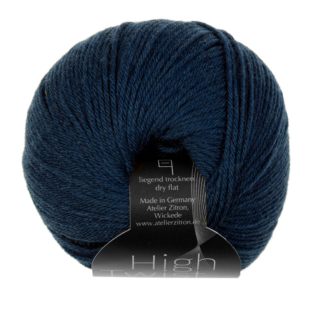 High Twist Atelier Zitron 50g/200m Merino extrafine Sockenwolle 4-fach