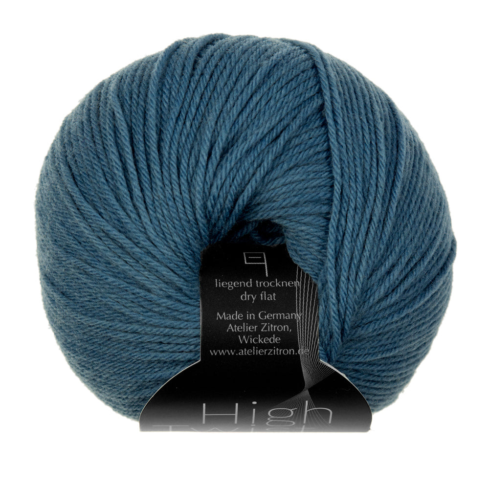 High Twist Atelier Zitron 50g/200m Merino extrafine Sockenwolle 4-fach