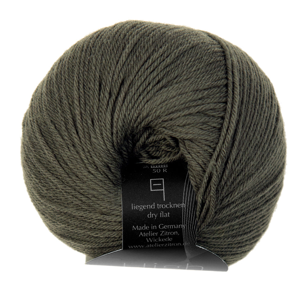 High Twist Atelier Zitron 50g/200m Merino extrafine Sockenwolle 4-fach