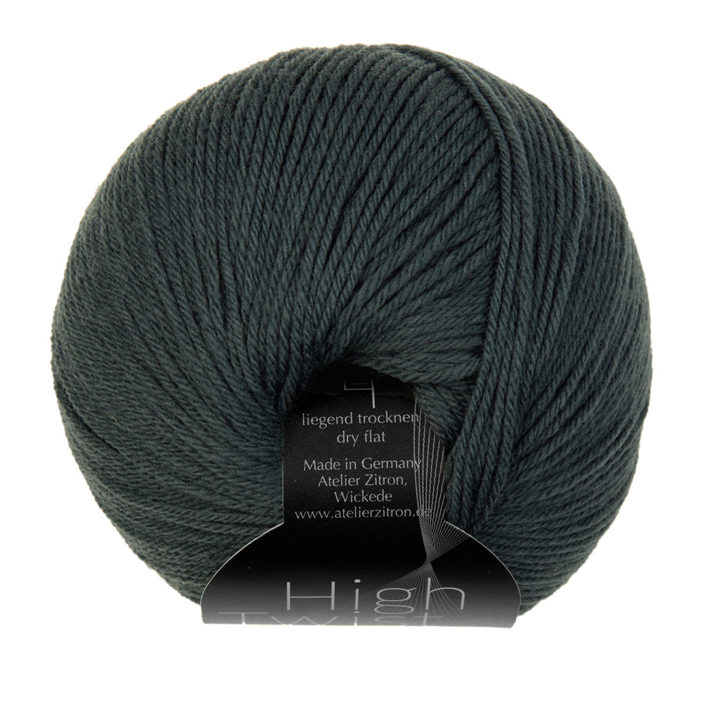 High Twist Atelier Zitron 50g/200m Merino extrafine Sockenwolle 4-fach