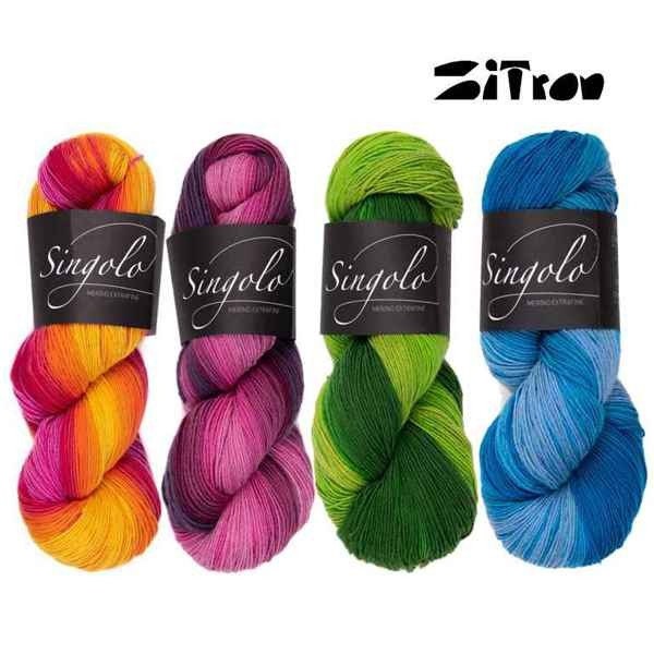 Atelier ZITRON Singolo Merino extrafine Farbverlaufsgarn 100g/360m