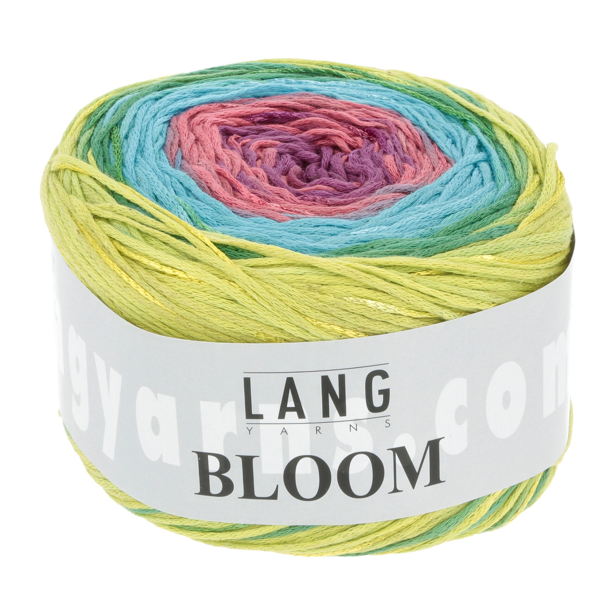 LANG YARNS Bloom leichtes Sommergarn Baumwolle Viskose Leinen 150g/450m