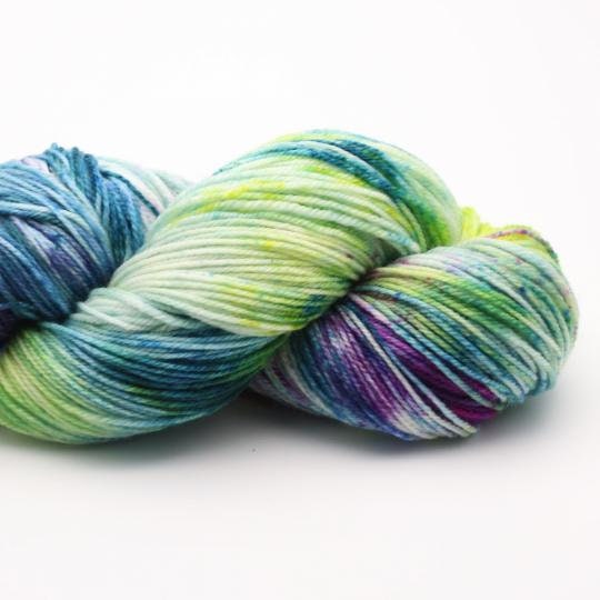 Manos del Uruguay Sockenwolle 100g/405m handgefärbt ALEGRIA Merino extrafine 405m/100g