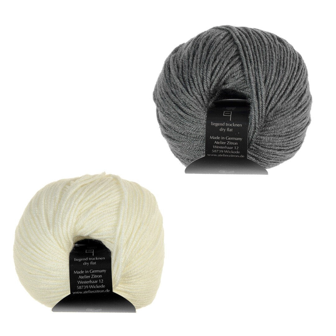 Atelier ZITRON Understatement 50g / 125m Knäuel Merino extrafine Seide Tencel weich kuschelig