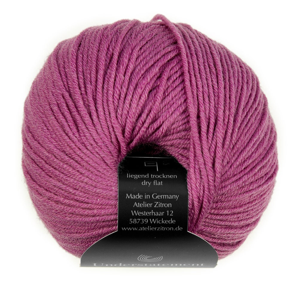 Atelier ZITRON Understatement 50g / 125m Knäuel Merino extrafine Seide Tencel weich kuschelig