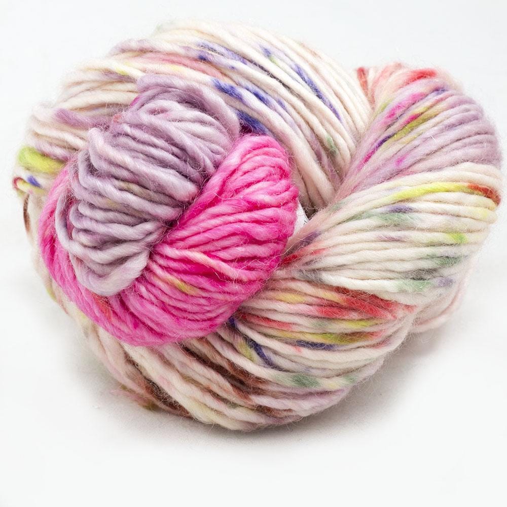 COWGIRL BLUES Aran Single Solids Handgefärbt LL 100 g / 120 m Schurwolle Mohair