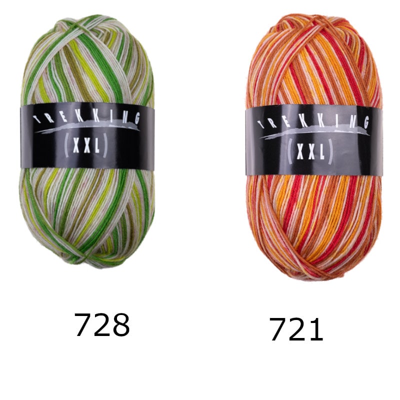 Atelier ZITRON Sockengarn 100g/420 m Trekking 4-fach Color XXL Schurwolle muselingfrei neue Farben