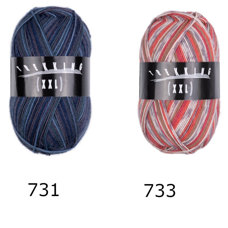 Atelier ZITRON Sockengarn 100g/420 m Trekking 4-fach Color XXL Schurwolle muselingfrei neue Farben