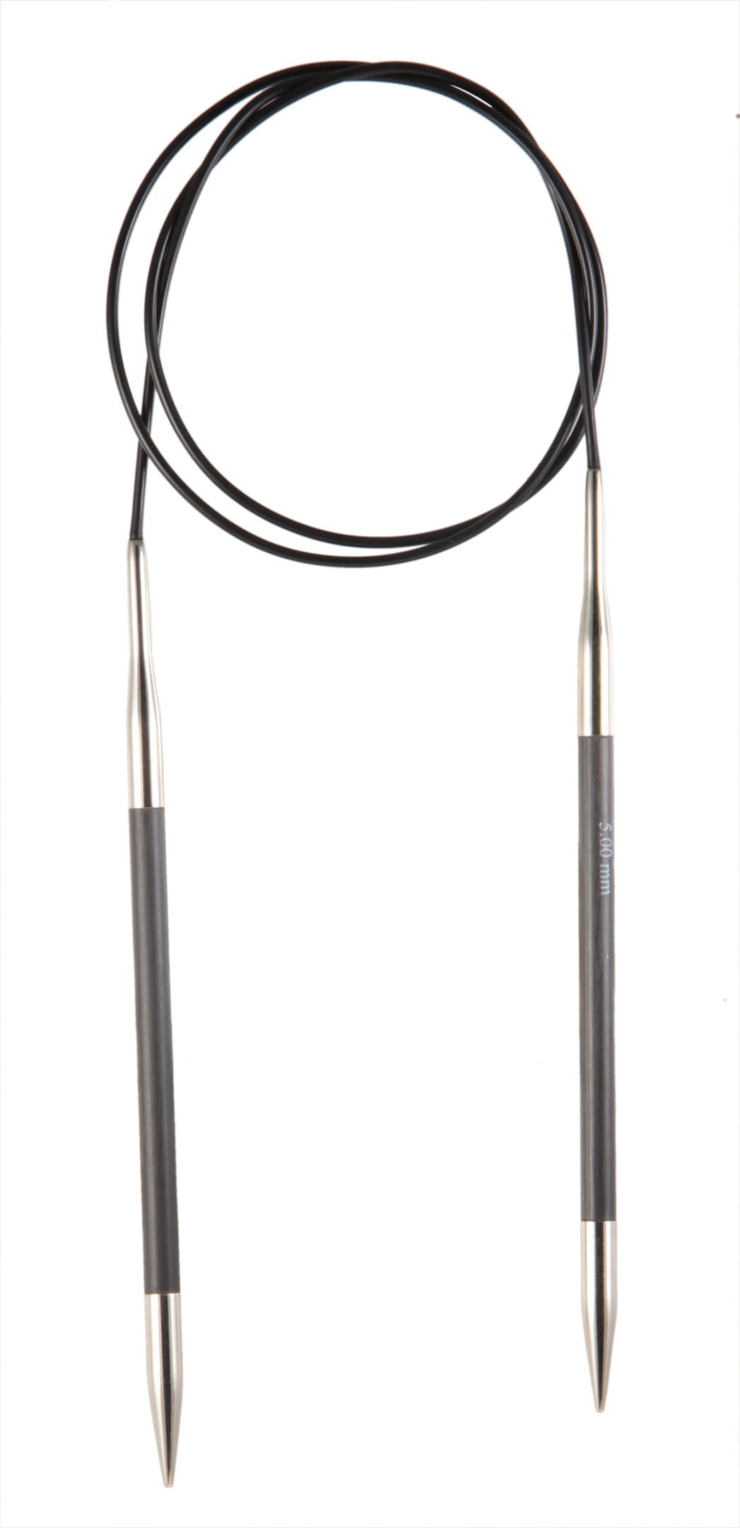 KNIT PRO KARBONZ Rundstricknadel Rundnadel Länge 80 cm Karbonz Messingspitzen stabil