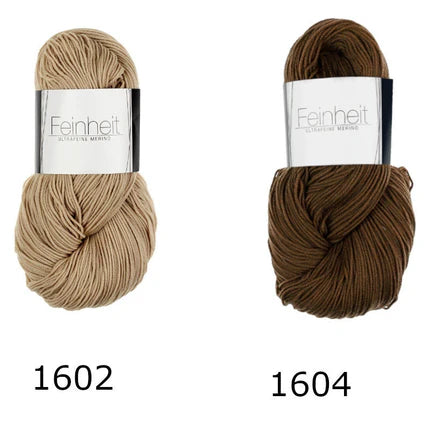 Atelier Zitron FEINHEIT Merino ultrafine 16 Mikron Schurwolle 100g/ 360m Farbe superweich mulesingfrei