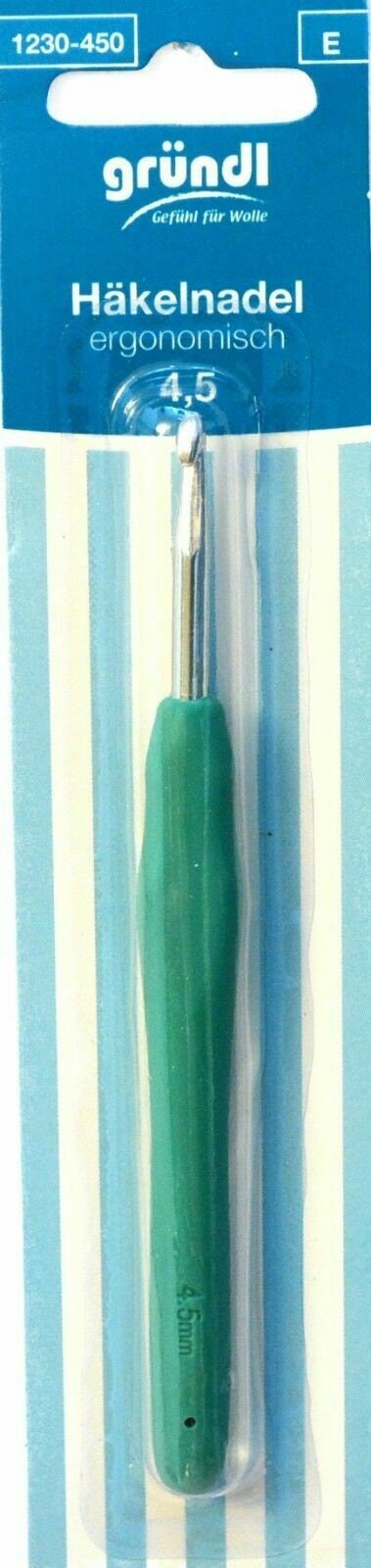 GRÜNDL Ergonomische Häkelnadeln
