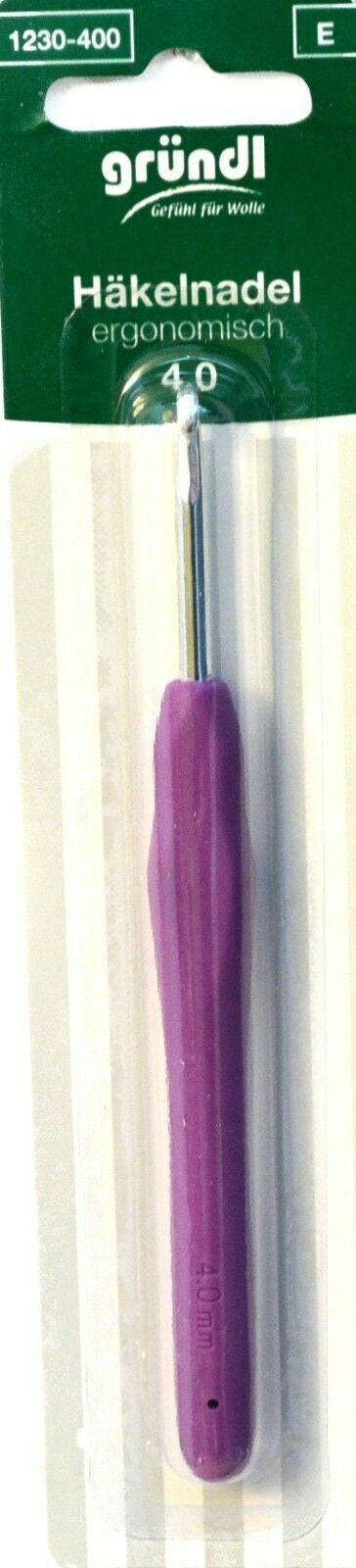 GRÜNDL Ergonomische Häkelnadeln