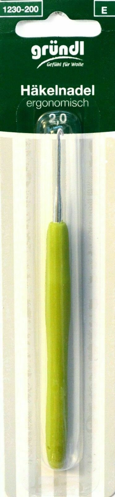 GRÜNDL Ergonomische Häkelnadeln
