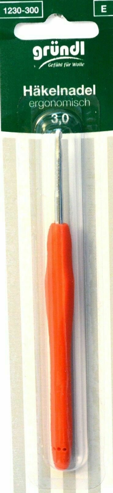 GRÜNDL Ergonomische Häkelnadeln